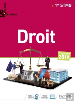 Bertrand.pt - Enjeux Et Repères : Droit ; 1re Stmg ; Livre De L'Élève (Édition 2019)