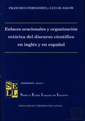 Enlaces Oracionales Y Organización Retórica Del Discurso Científico En Inglés Y En Español