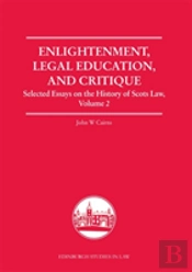 Enlightenment, Legal Education, And Critique