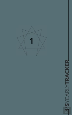 Bertrand.pt - Enneagram 1 Yearly Tracker Planner