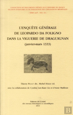 Bertrand.pt - Enquete Generale De Leopardo Da Foligno Dans La Viguerie De Draguignan