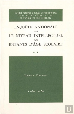 Bertrand.pt - Enquête Nationale Sur Le Niveau Intellectuel Des Enfants D'Âge Scolaire