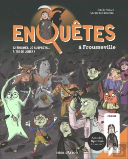 Bertrand.pt - Enquêtes À Frousseville : 12 Énigmes, 20 Suspects... À Toi De Jouer !