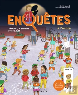 Bertrand.pt - Enquêtes À L'École : 12 Énigmes, 20 Suspects... À Toi De Jouer !
