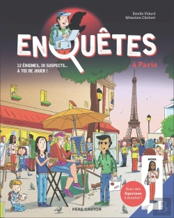 Bertrand.pt - Enquêtes À Paris : 12 Énigmes, 20 Suspects... À Toi De Jouer !