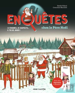 Bertrand.pt - Enquêtes Chez Le Père Noël : 12 Énigmes, 20 Suspects... À Toi De Jouer !