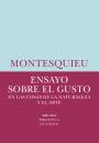 Ensayo Sobre El Gusto