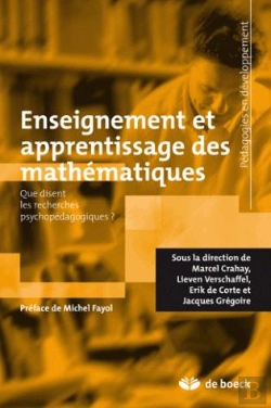 Bertrand.pt - Enseignement Et Apprentissage Des Mathématiques ; Que Disent Les Recherches Psychopédagogiques?
