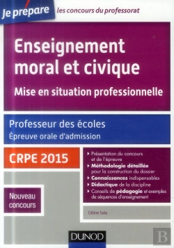 Bertrand.pt - Enseignement Moral Et Civique ; Professeur Des Écoles ; Oral Admission ; Crpe 2015