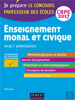 Bertrand.pt - Enseignement Moral Et Civique - Professeur Des Ecoles - Oral, Admission - Crpe 2017