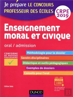 Bertrand.pt - Enseignement Moral Et Civique - Professeur Des Ecoles - Oral, Admission - Crpe 2019