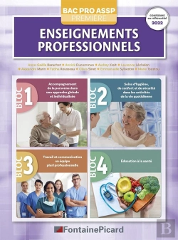 Bertrand.pt - Enseignements Professionnels ; 1re Bac Pro Asso ; Blocs 1 À 4