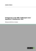 Enteignung In Der Ddr. Fallbeispiel Einer Spedition In Weienfels 1953