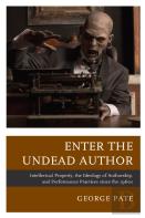 Enter The Undead Author