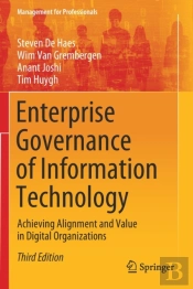 Enterprise Governance Of Information Technology