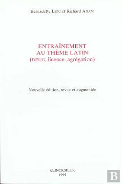 Bertrand.pt - Entraînement Au Thème Latin : Deug, Licence, Agrégation