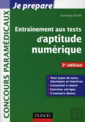 Entrainement Aux Tests D'Aptitude Numerique - Concours Paramedicaux