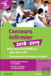 Entrainement ; Concours Infirmier Pour Aide-Soignant Et Auxiliaire De Puériculture (Édition 2018)