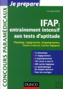 Bertrand.pt - Entraînement Intensif Aux Tests D'Aptitude Ifap ; Planning, Logigramme, Organigramme, Cases À Noircir, Master Mind