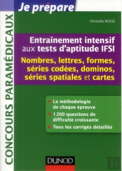 Bertrand.pt - Entrainement Intensif Aux Tests D'Aptitude Ifsi T 2 - Nombres, Lettres, Formes, Dominos, Cartes, Spa