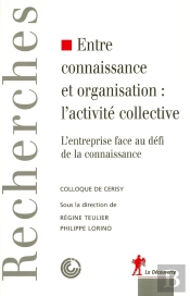 Entre Connaissance Et Organisation, L'Activité    Collective