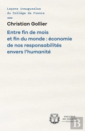 Entre Fin De Mois Et Fin Du Monde : Économie De Nos Responsabilités Envers L'Humanité
