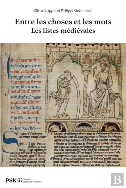 Bertrand.pt - Entre Les Choses Et Les Mots : Les Listes Medievales