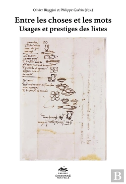 Bertrand.pt - Entre Les Choses Et Les Mots : Usages Et Presitges Des Listes