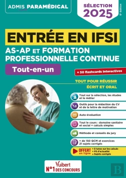 Bertrand.pt - Entrée En Ifsi Pour As-Ap Et Formation Professionnelle Continue (Fpc) : Tout-En-Un - Fil D'Actualité Offert - Sélection 2025
