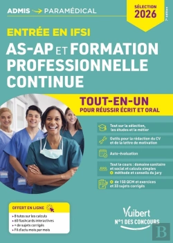 Bertrand.pt - Entrée En Ifsi Pour As-Ap Et Formation Professionnelle Continue (Fpc) : Tout-En-Un - Fil D'Actualité Offert - Sélection 2026