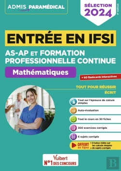 Bertrand.pt - Entree En Ifsi Pour Les As-Ap Et Formation Professionnelle Continue (Fpc) - Mathematiques - 10 Tutos