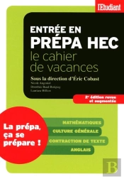 Entree En Prepa Hec ; Le Cahier De Vacances (2e Edition)