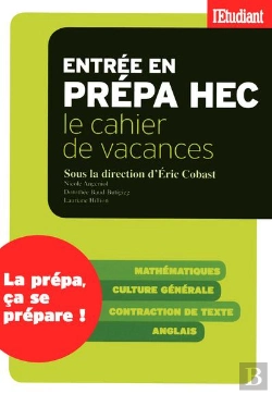 Bertrand.pt - Entree En Prepa Hec Le Cahier De Vacances