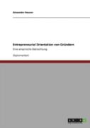 Entrepreneurial Orientation Von Grandern