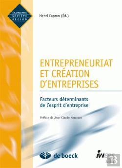 Bertrand.pt - Entrepreneuriat Et Création D'Entreprises ; Facteurs Déterminants De L'Esprit D'Entreprise