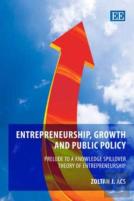 Entrepreneurship, Growth And Public Policy