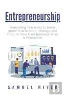 Entrepreneurship