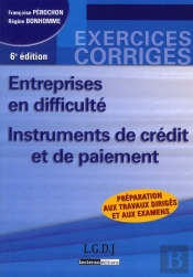 Entreprises En Difficulte. Instruments D