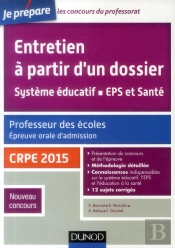 Entretien À Partir D'Un Dossier ; Système Éducatif ; Eps Et Santé ; Crpe 2015 ; Oral Admission