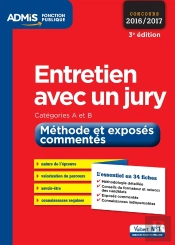 Entretien Avec Un Jury Methode Et Exposes Commentes 3e Edt 2016 2017