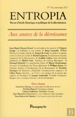 Bertrand.pt - Entropia N10. Aux Sources De La Decroissance