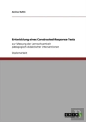 Entwicklung Eines Constructed-Response-Tests
