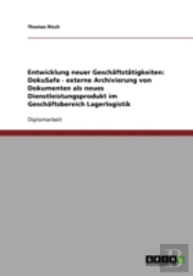 Entwicklung Neuer Geschaftstatigkeiten