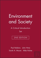 Environment And Society A Critical Int