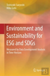 Environment And Sustainability For Esg And Sdgs