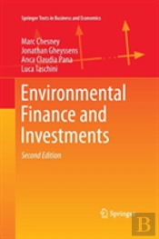 Environmental Finance And Investments