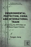 Environmental Protection, China And International Trade