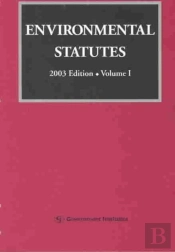 Environmental Statutes 2003 Ed