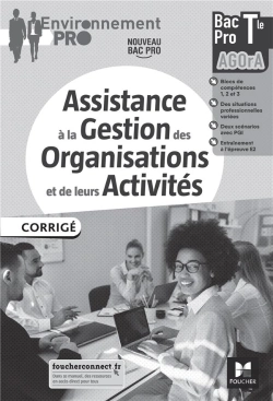 Bertrand.pt - Environnement Pro : Agora ; Terminale Bac Pro ; Corrigé