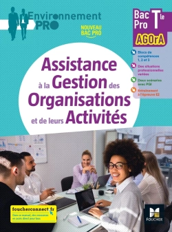 Bertrand.pt - Environnement Pro : Assistance À La Gestion Des Organisations Et De Leurs Activités ; Terminalele Bac Pro ; Livre Élève